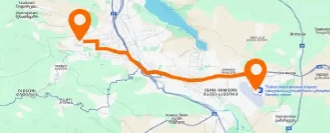 Vazha Pshavela — Tbilisi Airport — vertical layout