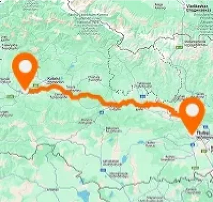 Tbilisi — Kutaisi Airport — horizontal layout
