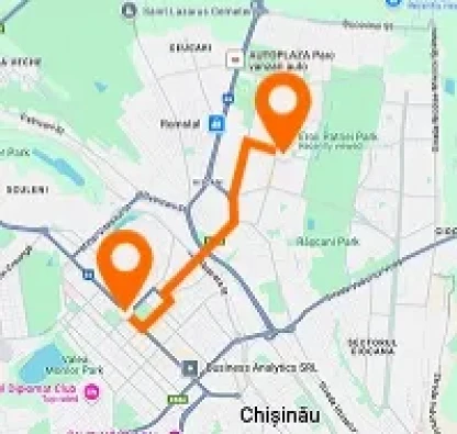 Riscani — Chisinau center — horizontal layout