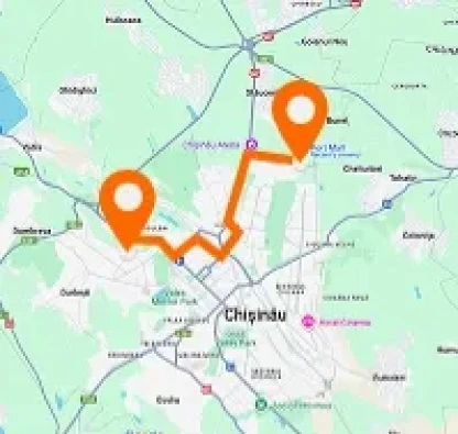 Path Buiucani — Port Mall — horizontal layout