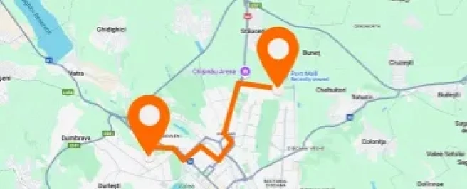 Path Buiucani — Port Mall — vertical layout